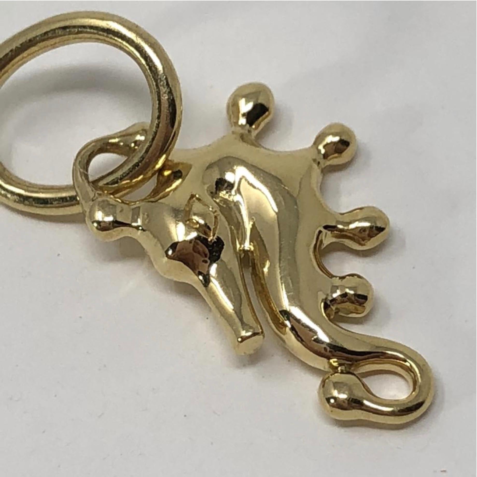 Temple St Clair 18 Karat Charm, Seahorse For Sale 1