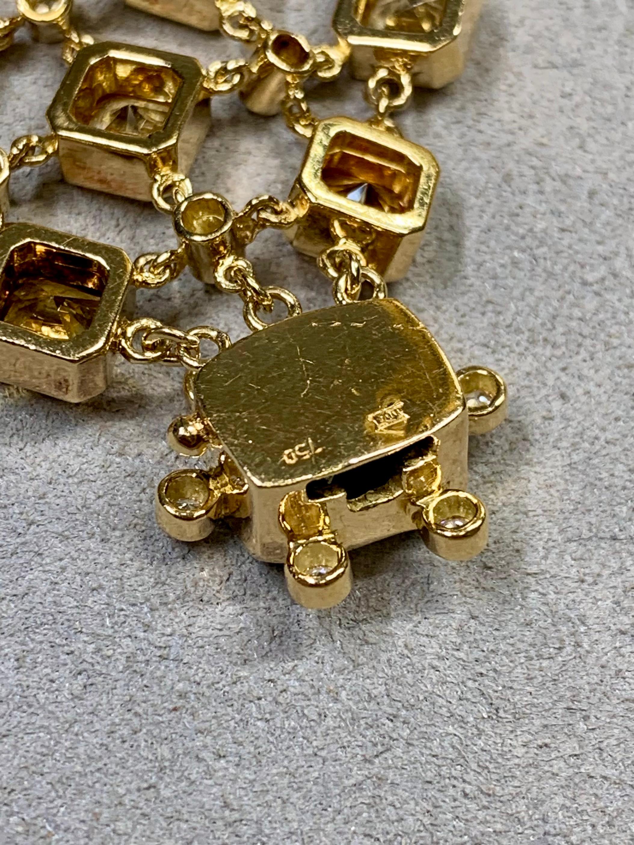 Temple St. Clair, large manchette enveloppante Hera Linky Pietra en diamants 18 carats Unisexe en vente