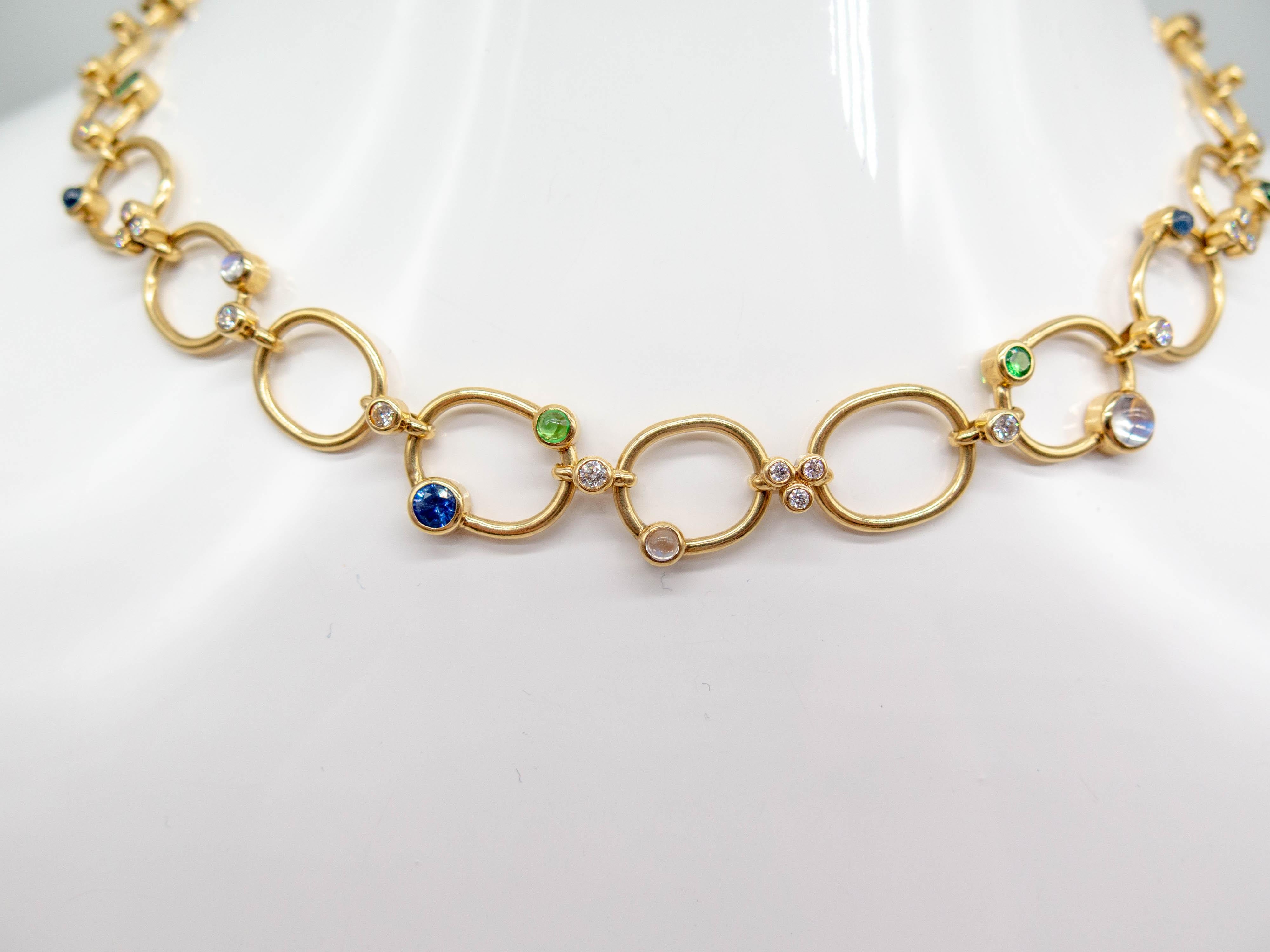 An elegant one of a kind necklace from Temple St Clair, part of the 
