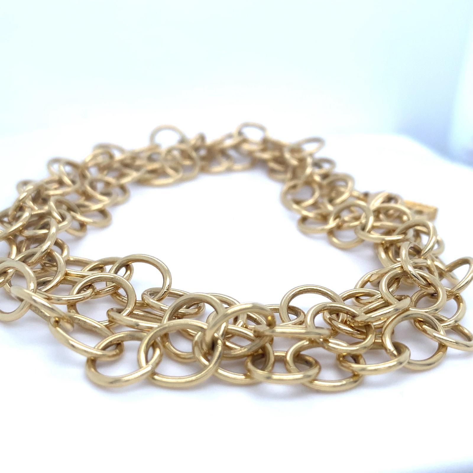 Temple St. Clair 18k Gelbgold Classic Runde Kette Halskette, Größe 32 Zoll im Angebot 1