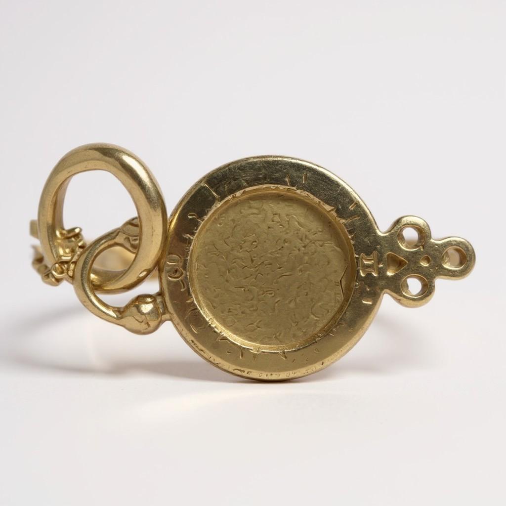 Ciondolo a forma di angelo con diamante in oro giallo 18 carati con catena Temple St. Clair in vendita 2