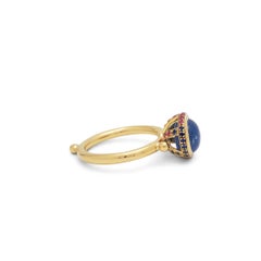 Temple St. Clair 'Color Theory' Iolite and Multicolor Gemstone Ring
