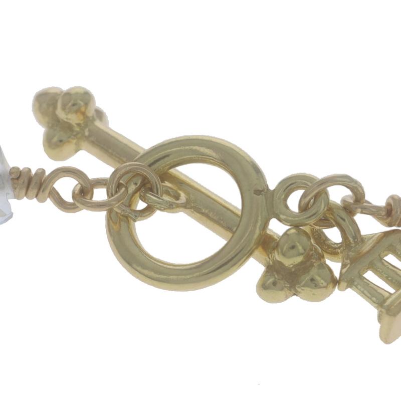 Temple St. Clair Mondstein Aquamarin Diamant-Halskette 24