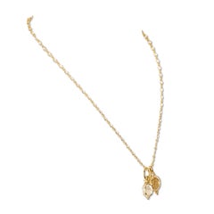 Temple St. Clair White Sapphire and Diamond Pendant Necklace