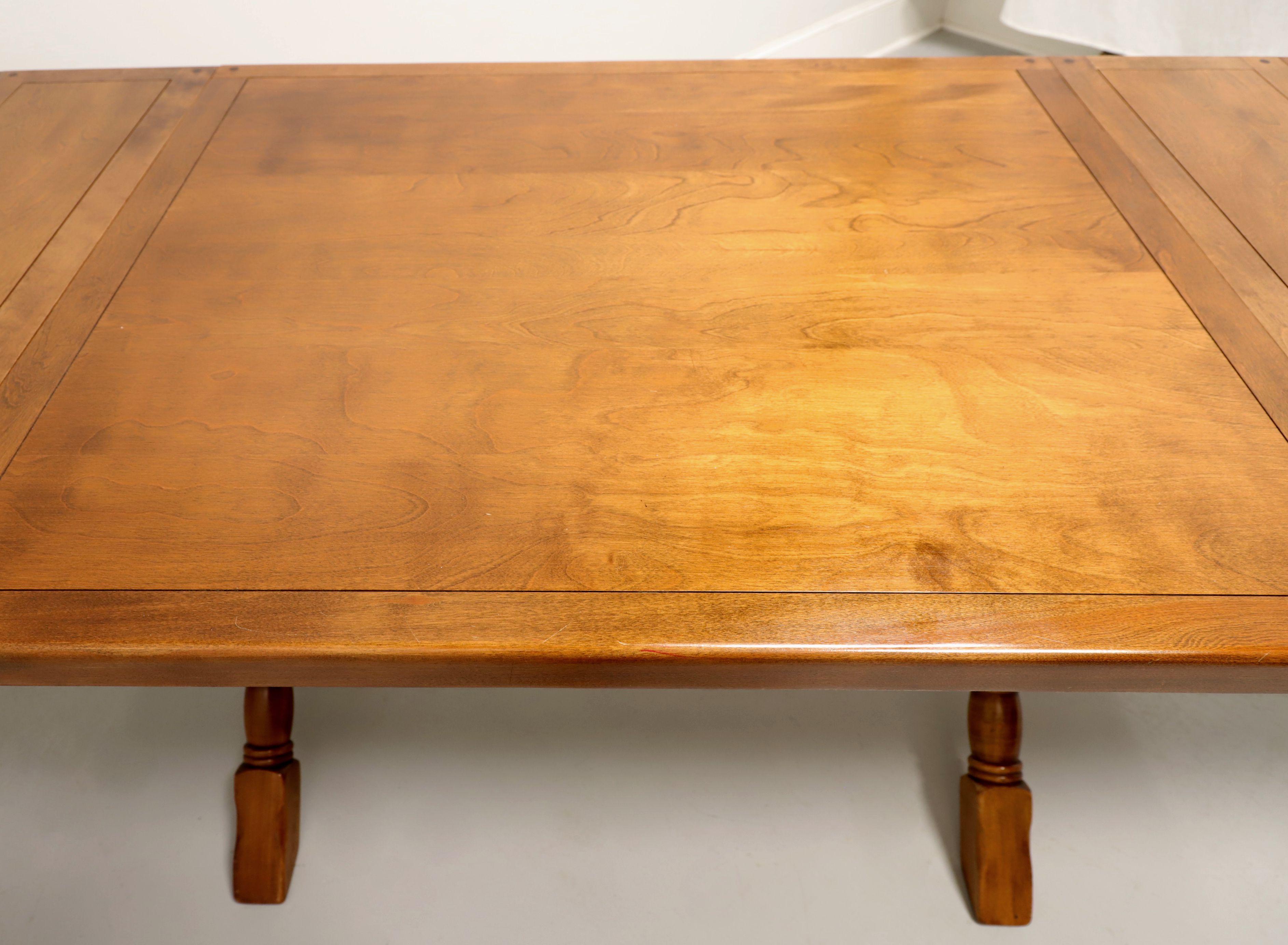 TEMPLE STUART Rockingham Maple Farmhouse Dining Table 1