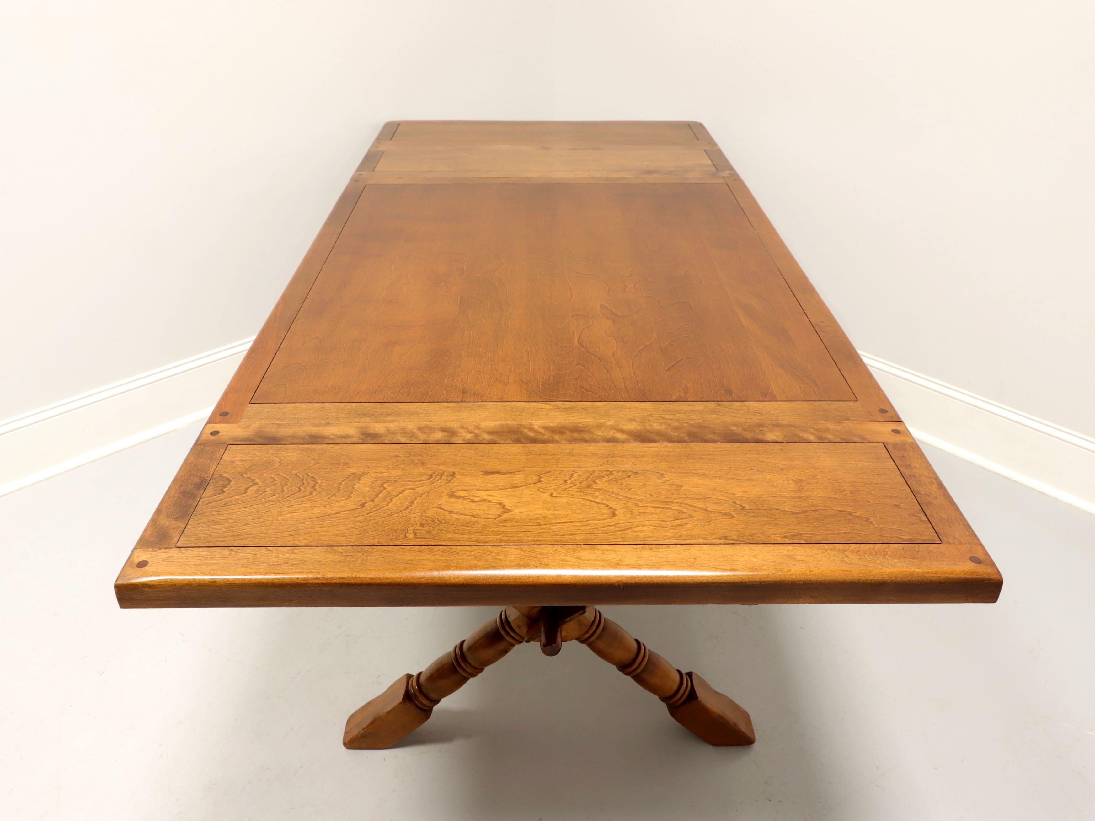 American TEMPLE STUART Rockingham Maple Farmhouse Dining Table