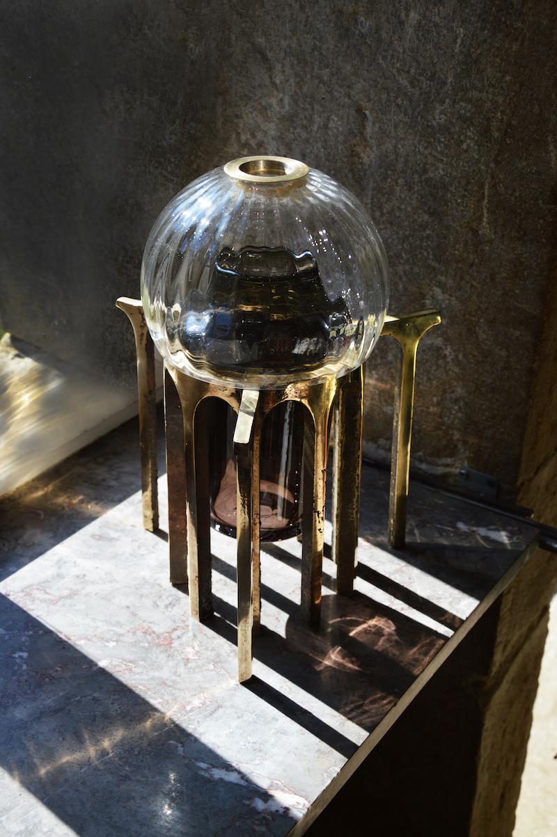 Modern Temple Vase, Atelier George x Fabien Barrero Carsenat For Sale