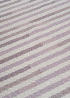 Tempo Uno - Warm - Design Summer Kilim Rug Contemporary Carpet Wool Cotton Flat