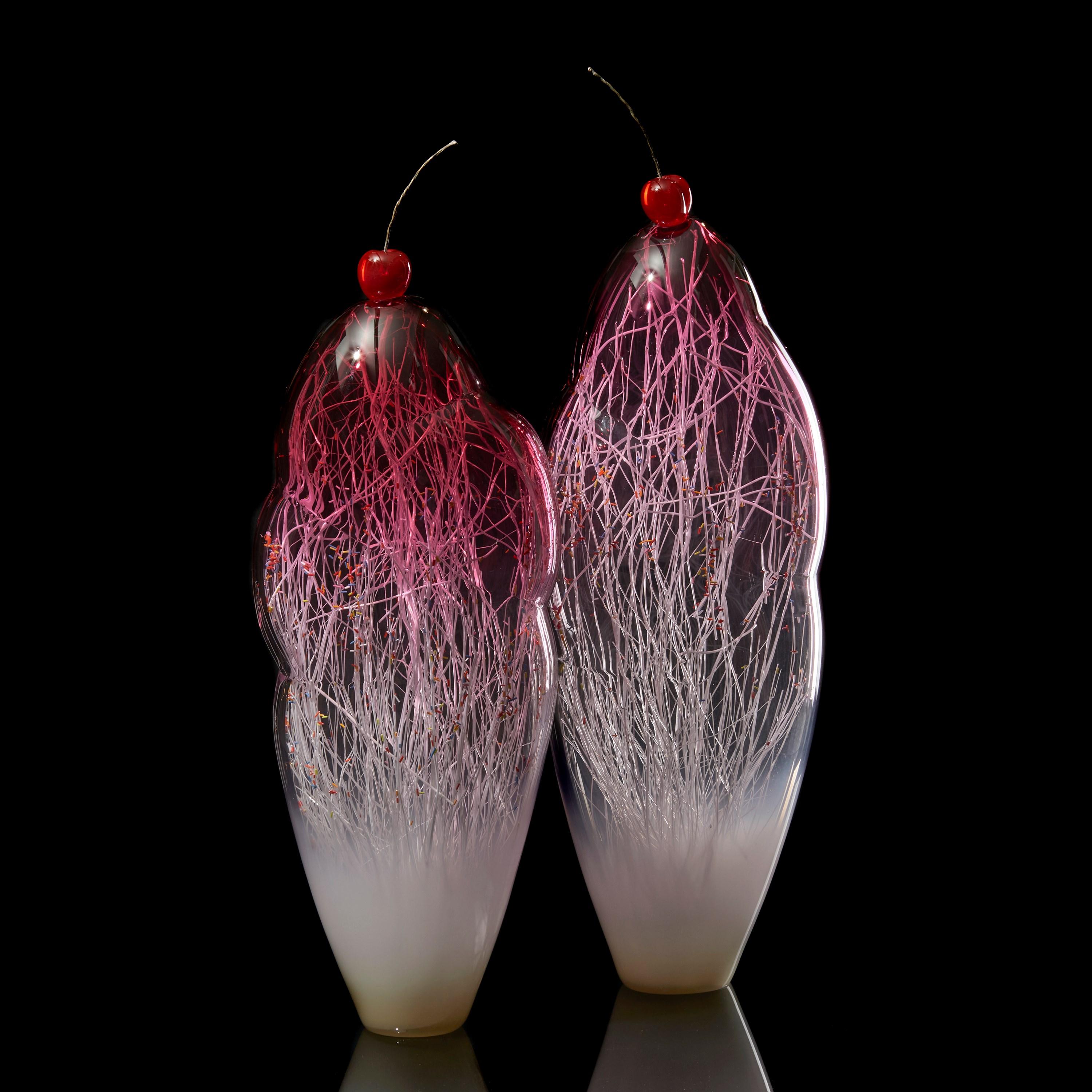 Temptation I, una scultura di vetro multicolore unica nel suo genere, realizzata da Enemark & Thompson in vendita 1