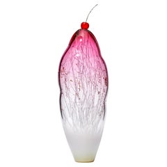 Temptation I, a Unique Multicolored Glass Sculpture by Enemark & Thompson