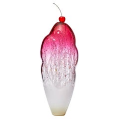 Temptation III, a Unique Multicolored Glass Sculpture by Enemark & Thompson