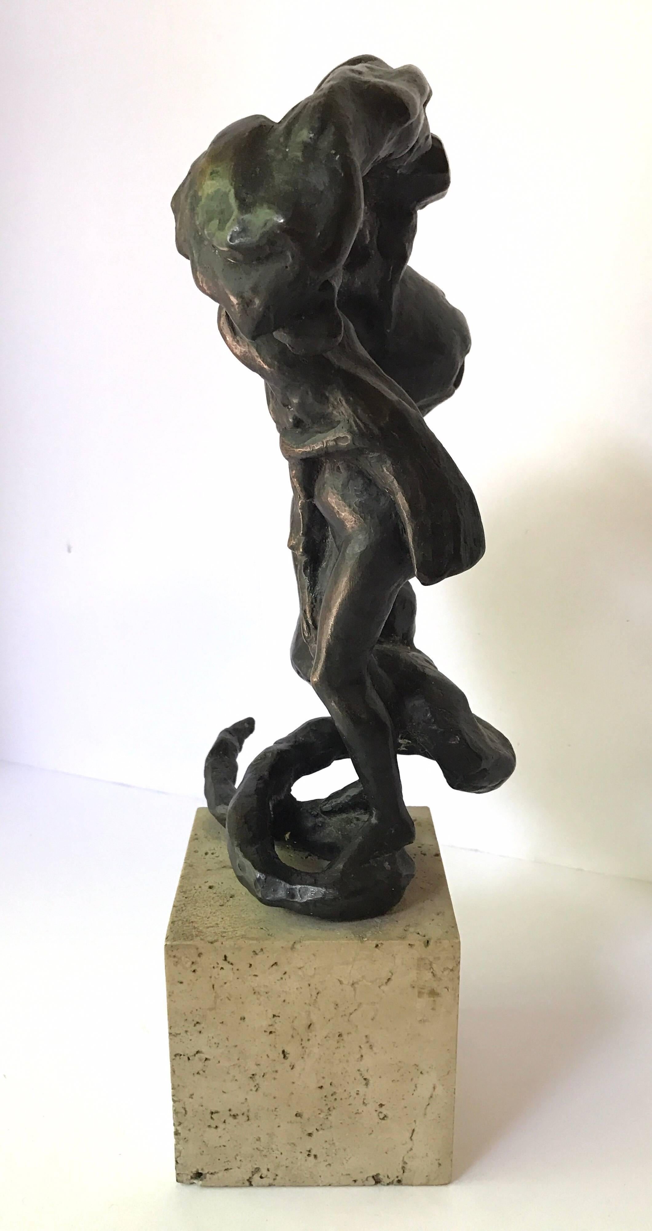 the temptation of eve sculpture