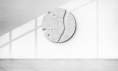 Tempus Fractum Circular Marble Wall Sculpture