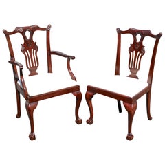 TEN American Chippendale 'Bicentennial' Dining Chairs