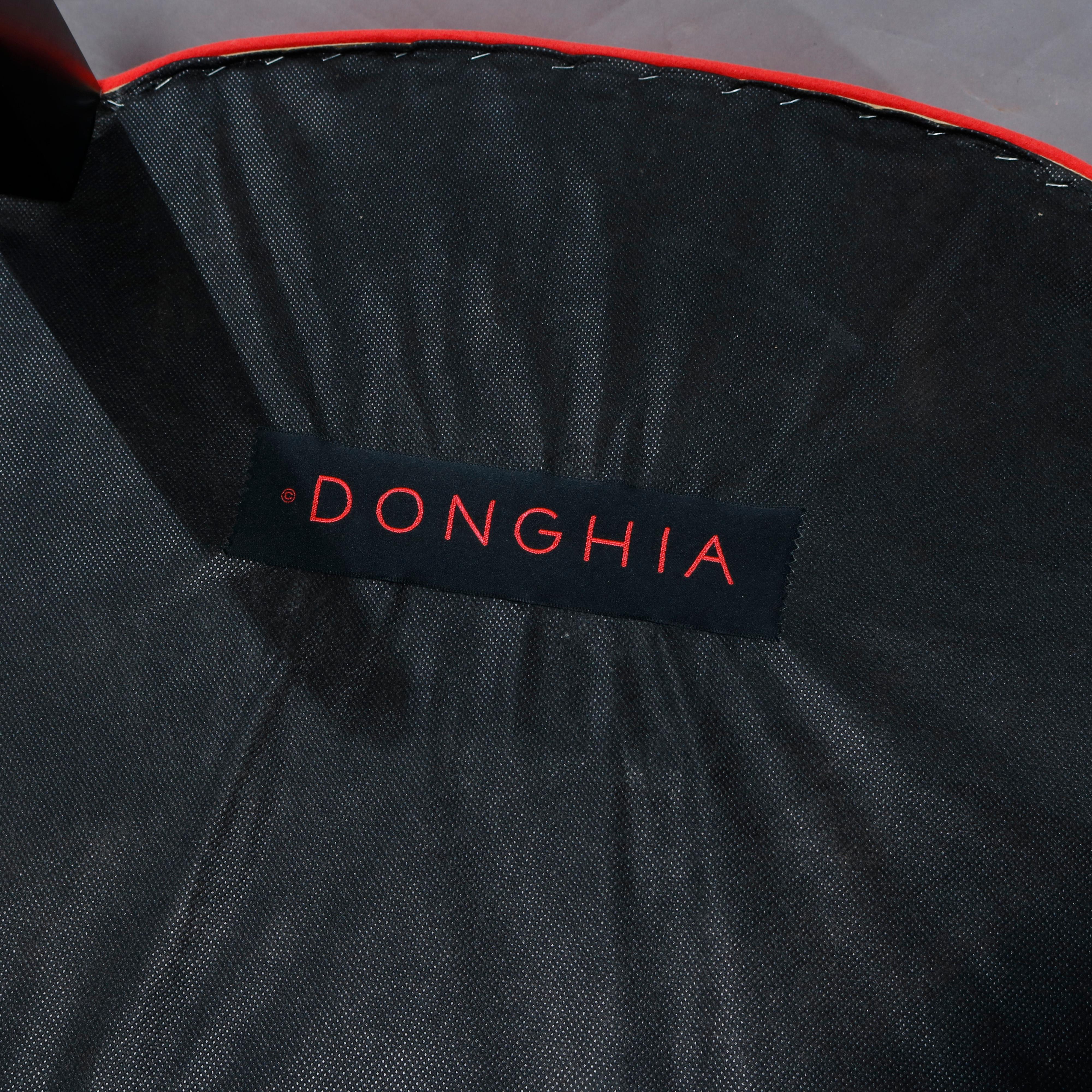 Ten Angelo Donghia Casper Designer Modern Upholstered Dining Chairs 7