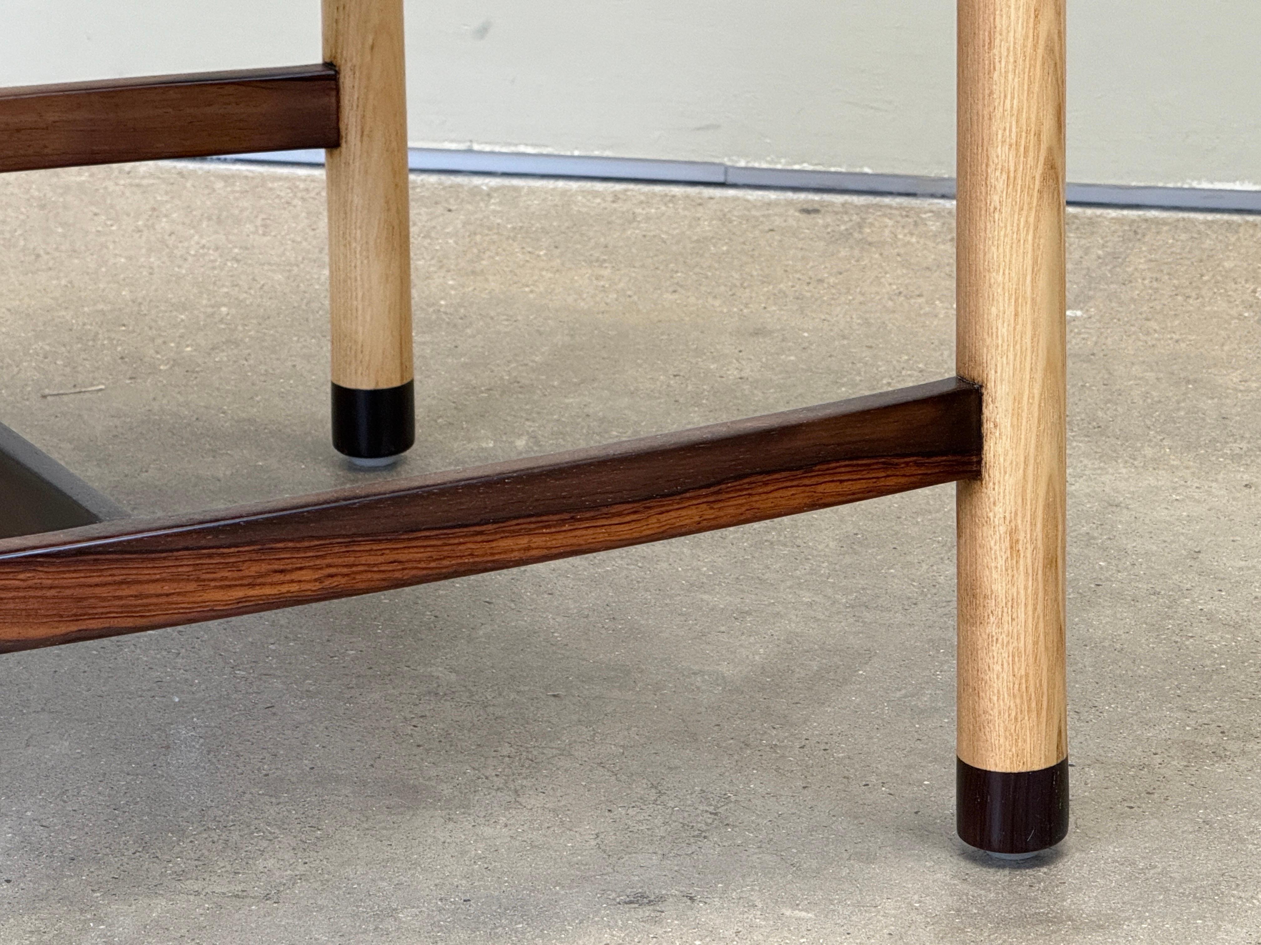 Dieci poltrone da pranzo in frassino e palissandro di Dunbar in vendita 1