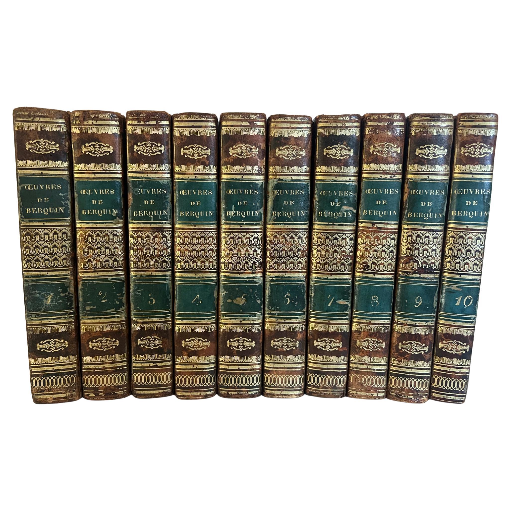 Dorato Serie francese di libri per bambini di Arnaud Berquin - Set di 10, C.C. 1829 in vendita