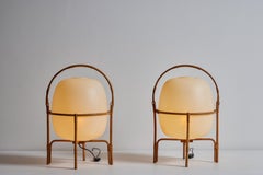 Ten "Cesta" Floor/Table Lamps by Miguel Milà