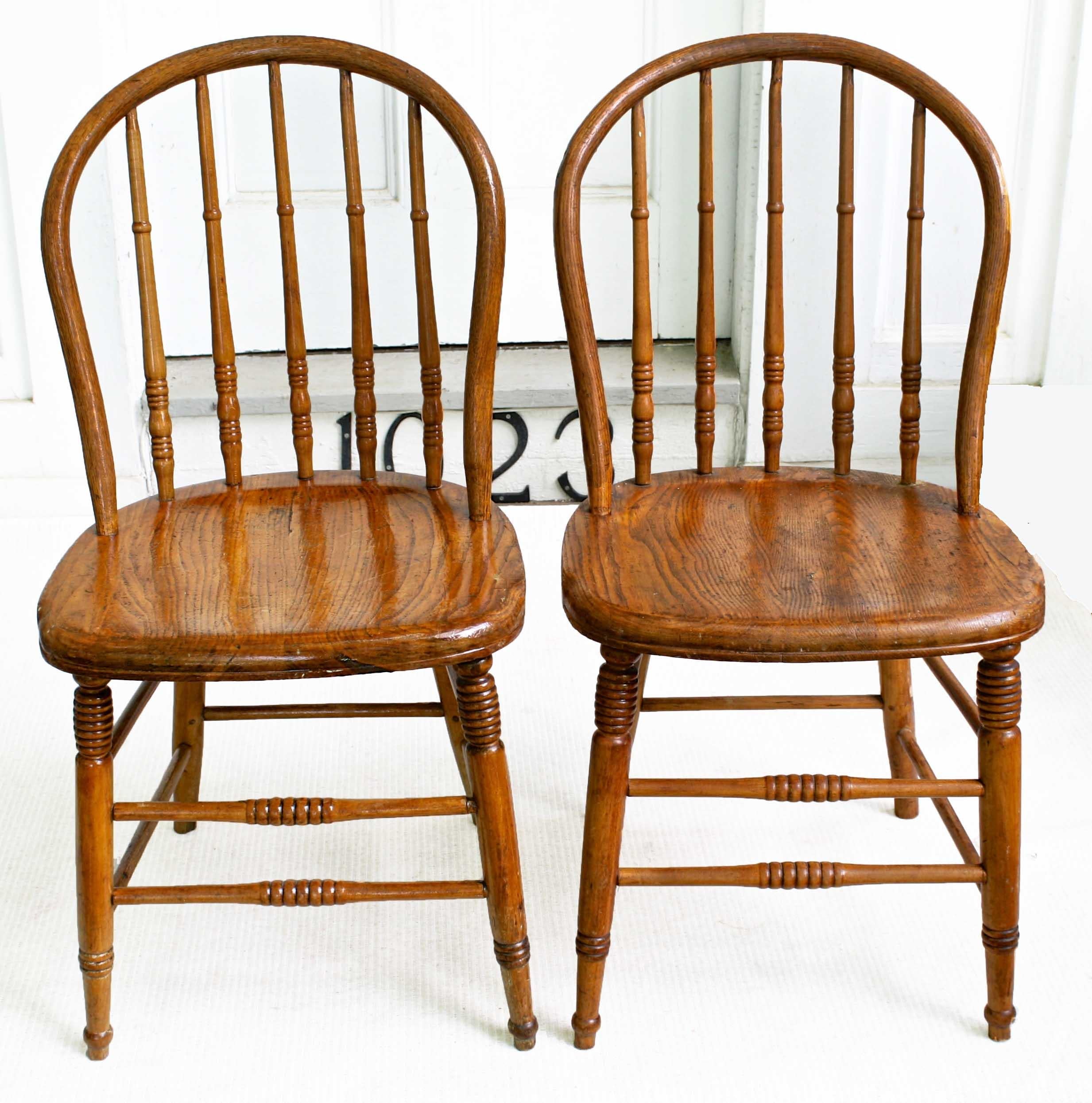 Hand-Crafted TEN Connecticut Hoop Back Windsor Chairs For Sale