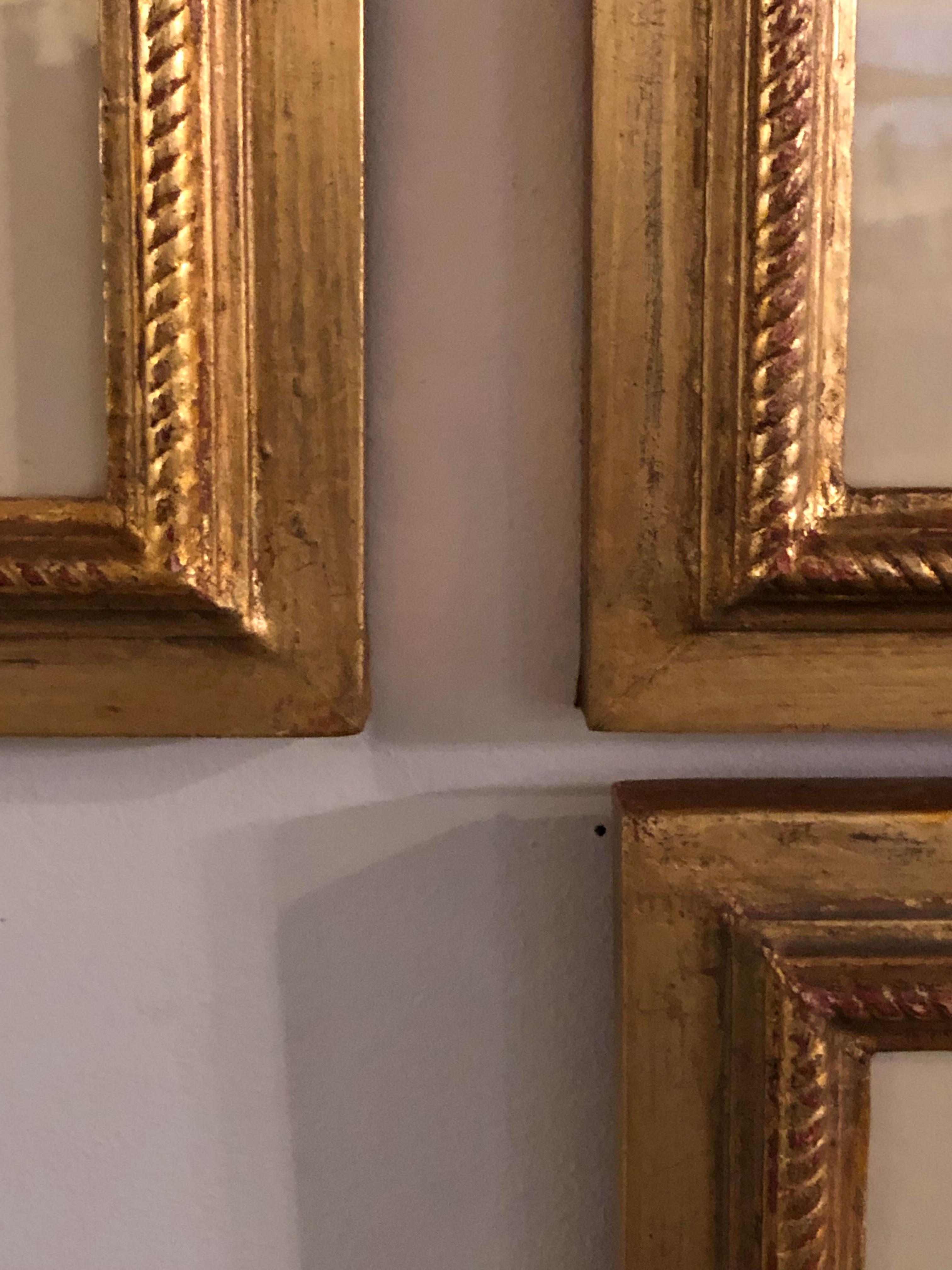 Ten Copperplate Engravings in Gilt Frames by Benjamin Maund, Judy Cormier Framed In Good Condition For Sale In Stamford, CT