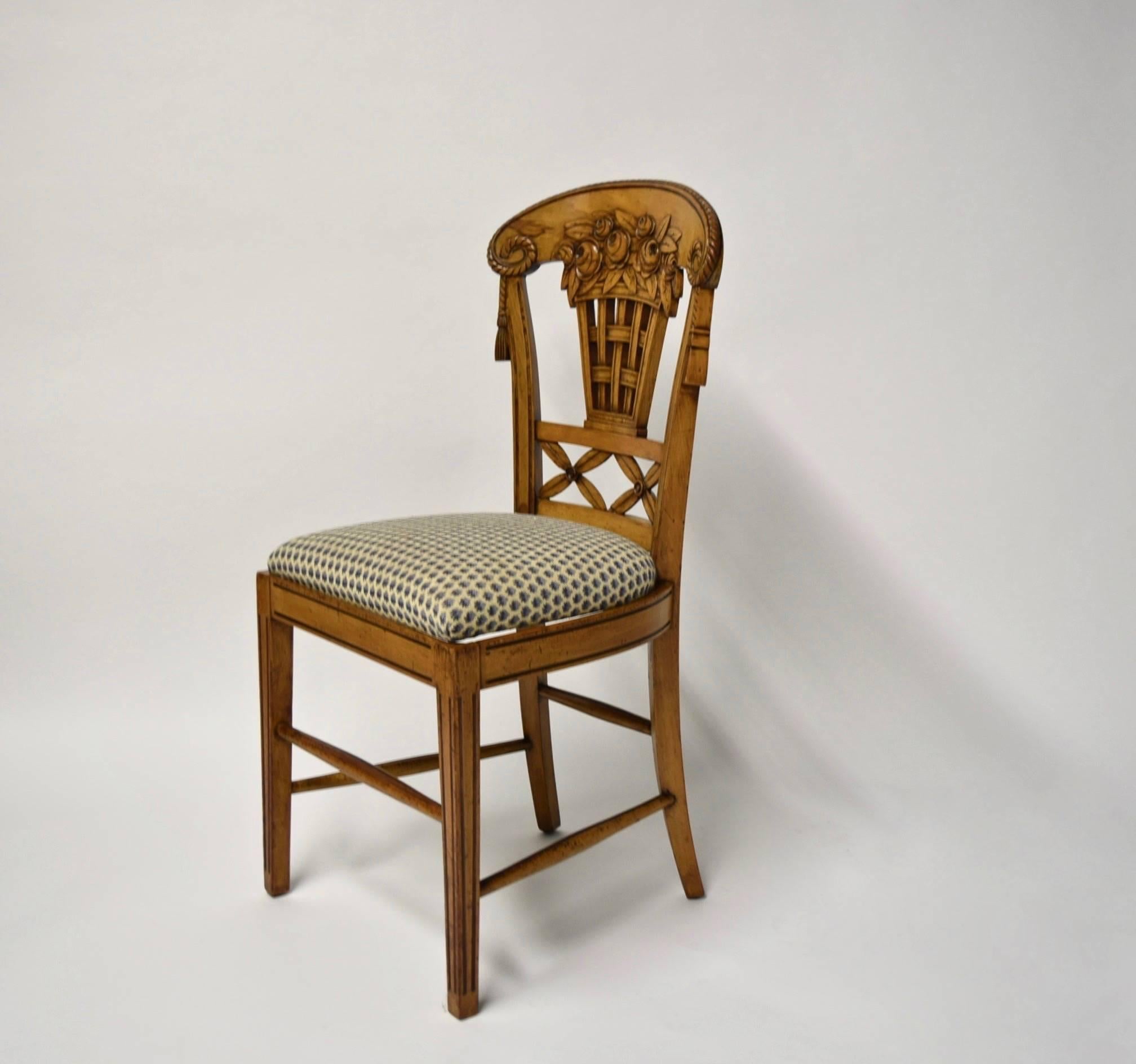 Ten Dining Chairs by André Groult, France, 1912 In Good Condition For Sale In Jersey City, NJ