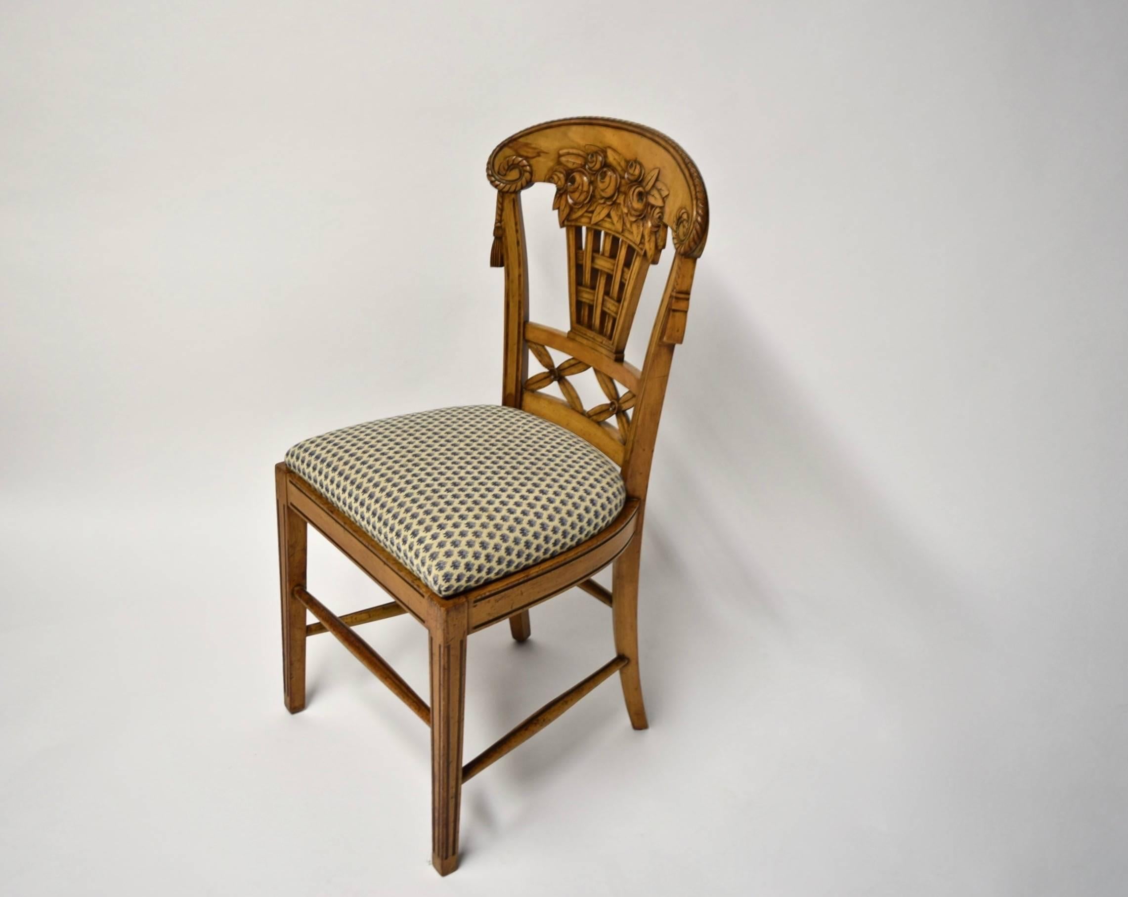 Early 20th Century Ten Dining Chairs by André Groult, France, 1912 For Sale