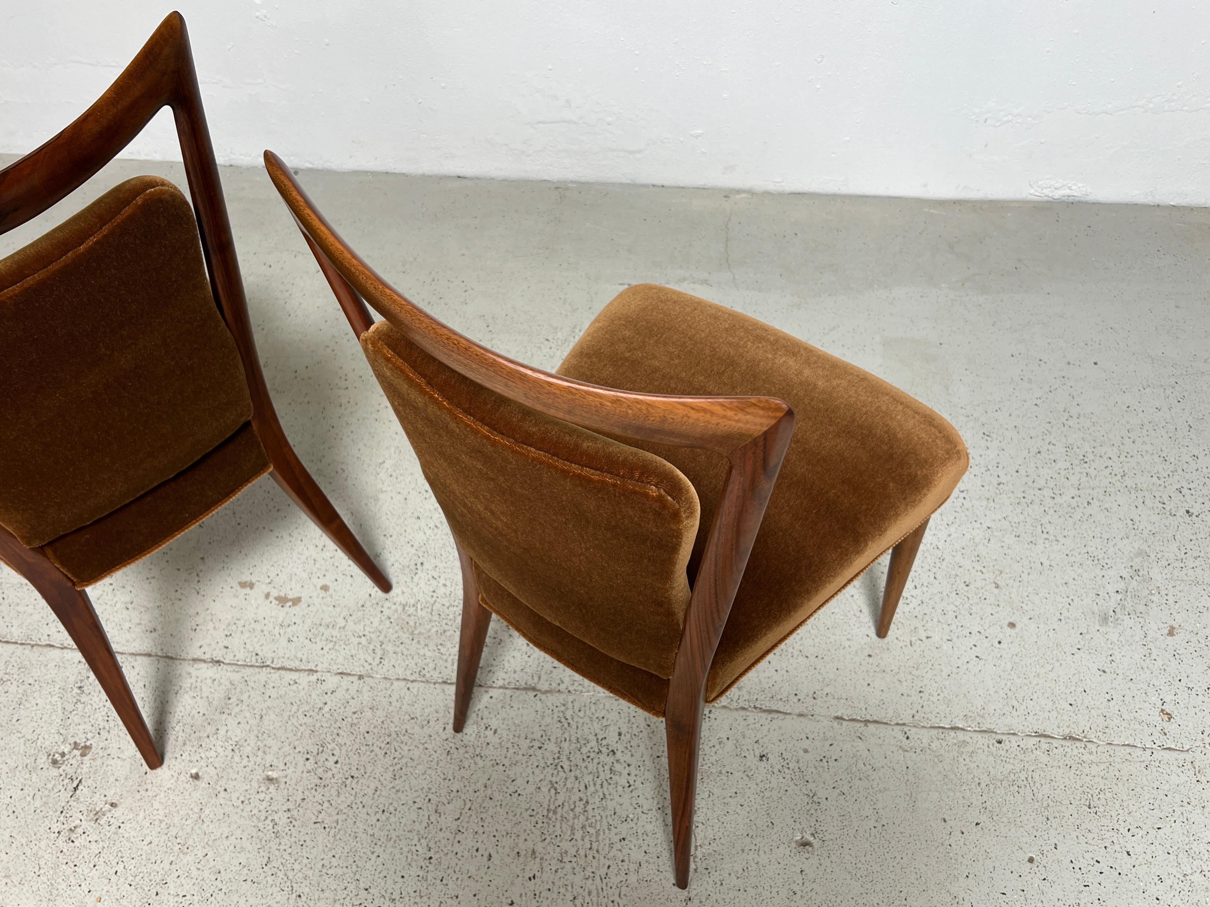 Ten Dining Chairs by Mario Gottardi & Melchiorre Bega 10