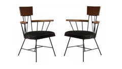 Zehn Esszimmerstühle entworfen von Richard McCarthy für Selrit