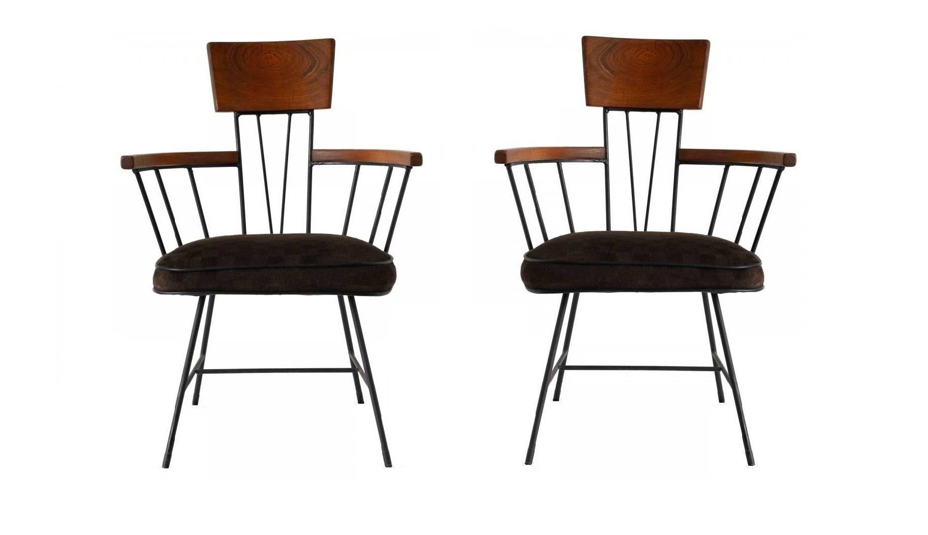 Mid-Century Modern Dix chaises de salle à manger conçues par Richard McCarthy pour Selrite en vente