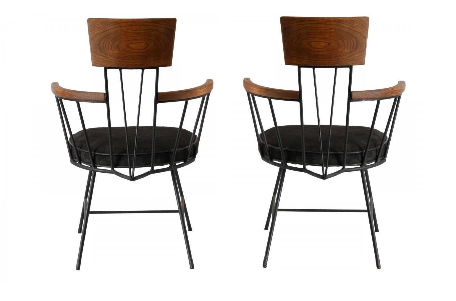 Mid-Century Modern Ten Dining Chairs Designed by Richard McCarthy for Selrite For Sale