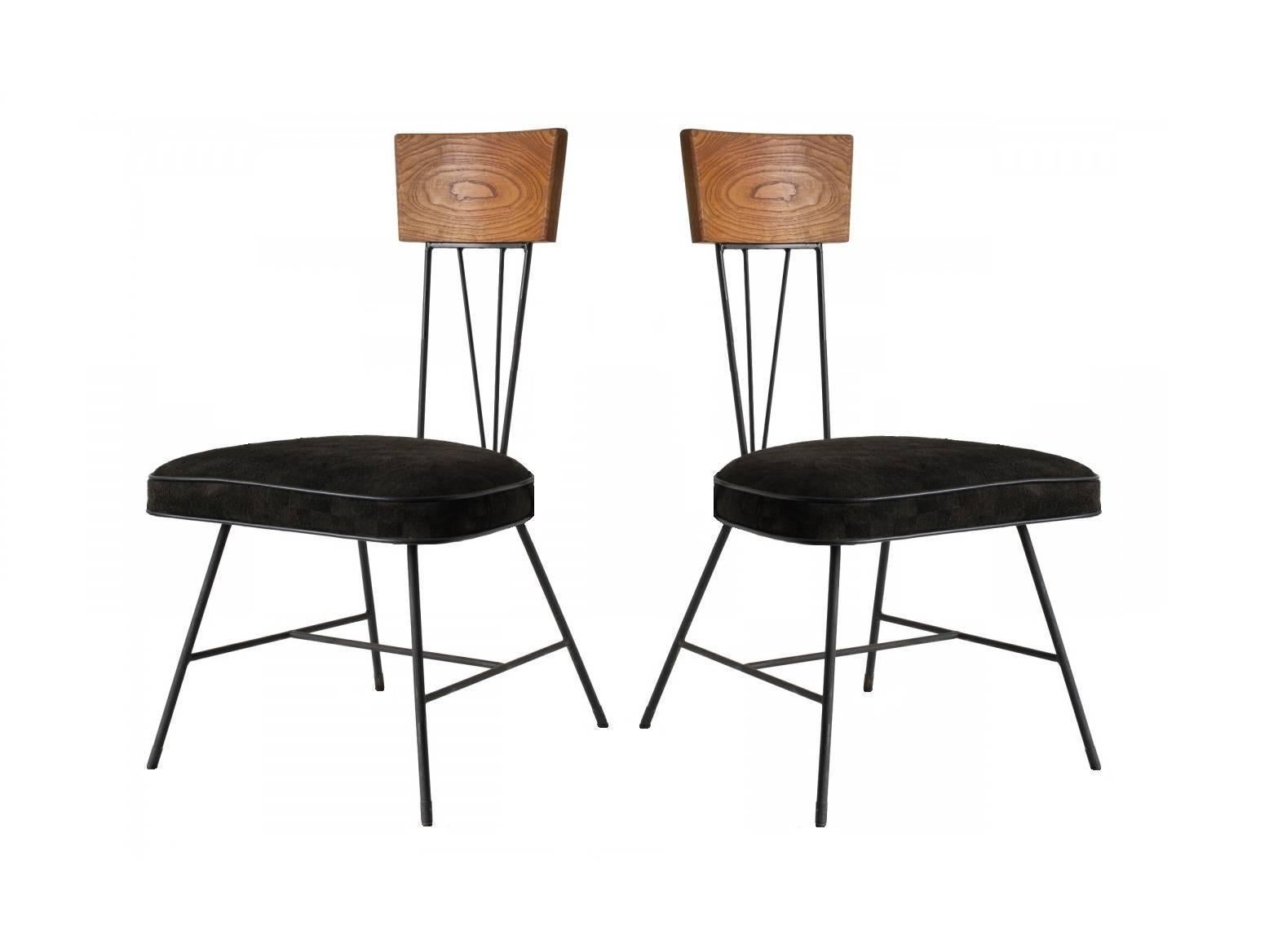 Métal Dix chaises de salle à manger conçues par Richard McCarthy pour Selrite en vente