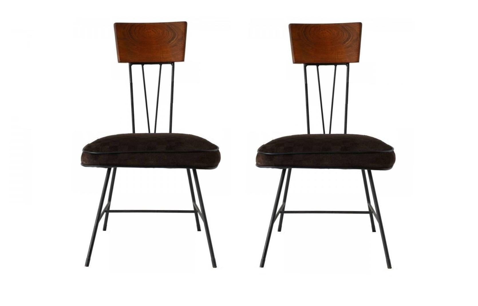 Ten Dining Chairs Designed by Richard McCarthy for Selrite In Good Condition For Sale In Dallas, TX