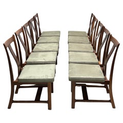 Dieci sedie da pranzo Dunbar Greene & Greene di Edward Wormley