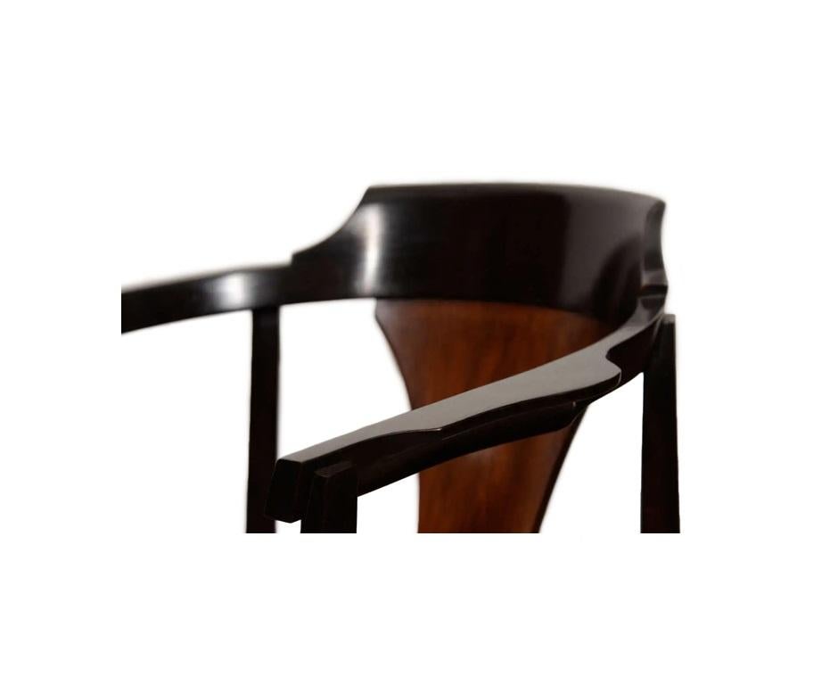 Acht Edward Wormley für Dunbar Hufeisen Modell 935 Sessel (Polster) im Angebot