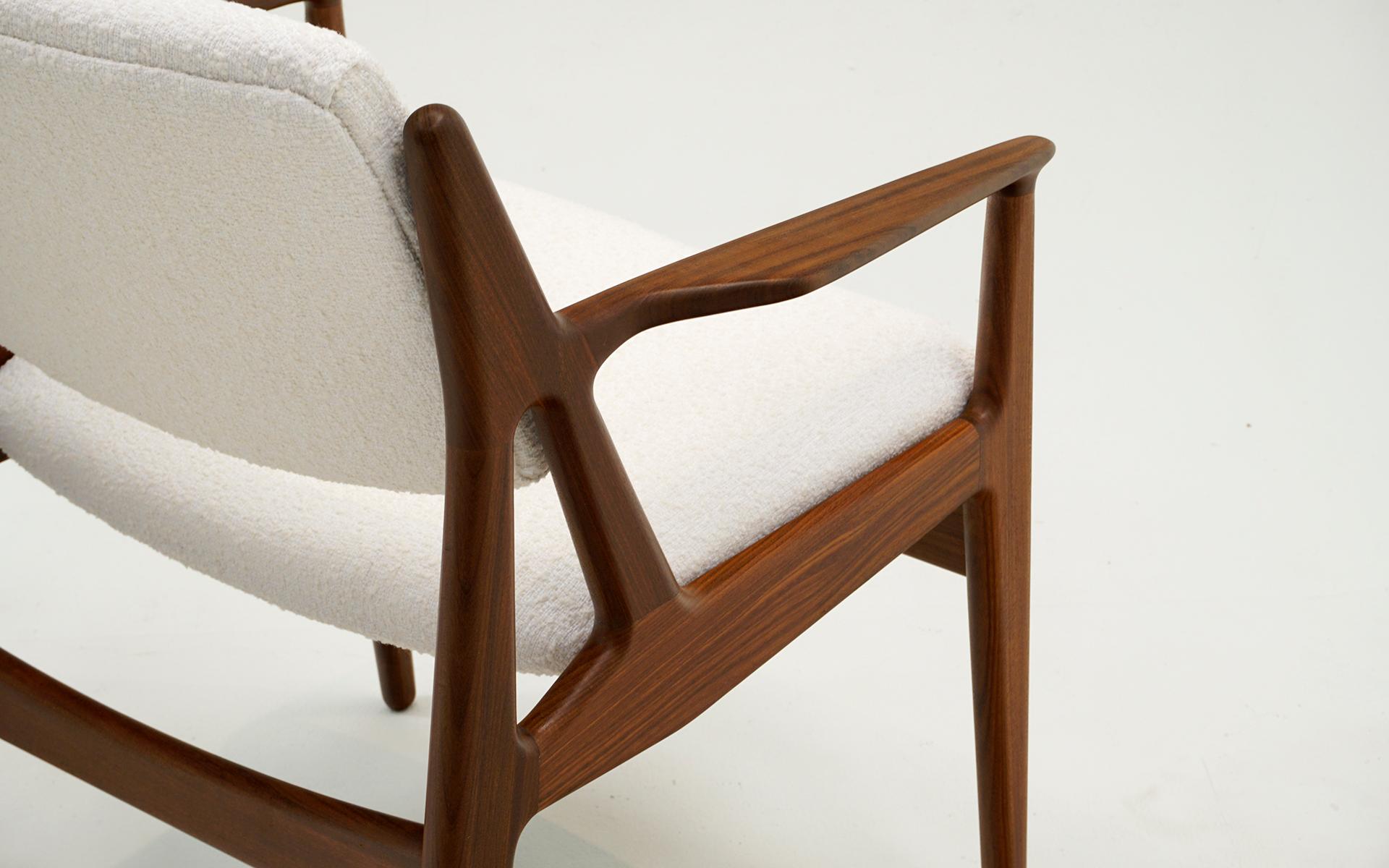 Ten Elle and Ella Teak Danish Modern Dining Chairs by Arne Vodder. Excellent. 4