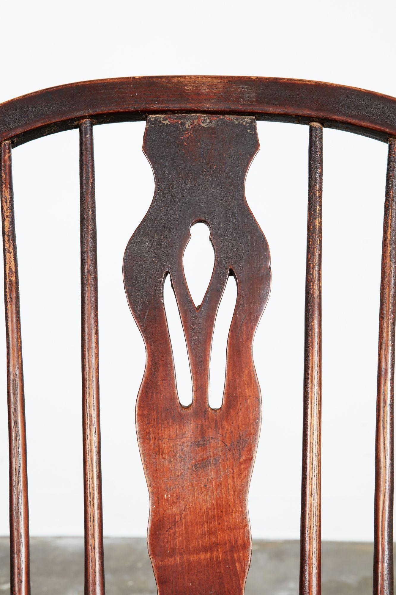 Ten English High Back Windsor Armchairs For Sale 9