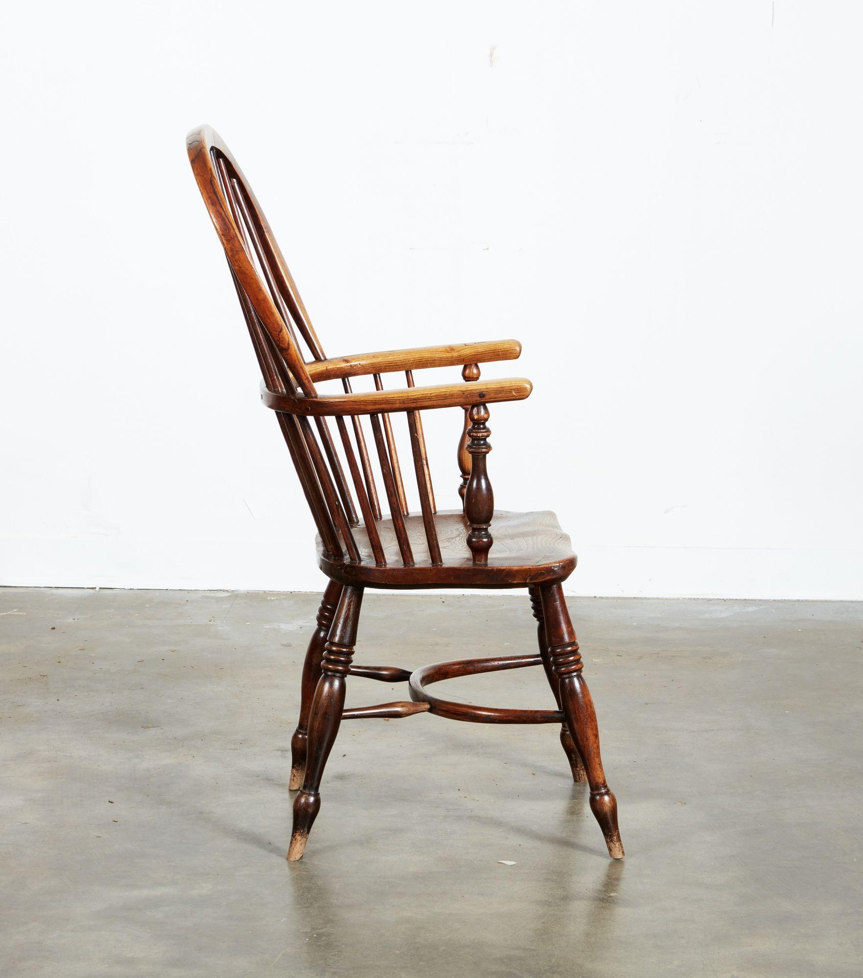 Ten English High Back Windsor Armchairs For Sale 2
