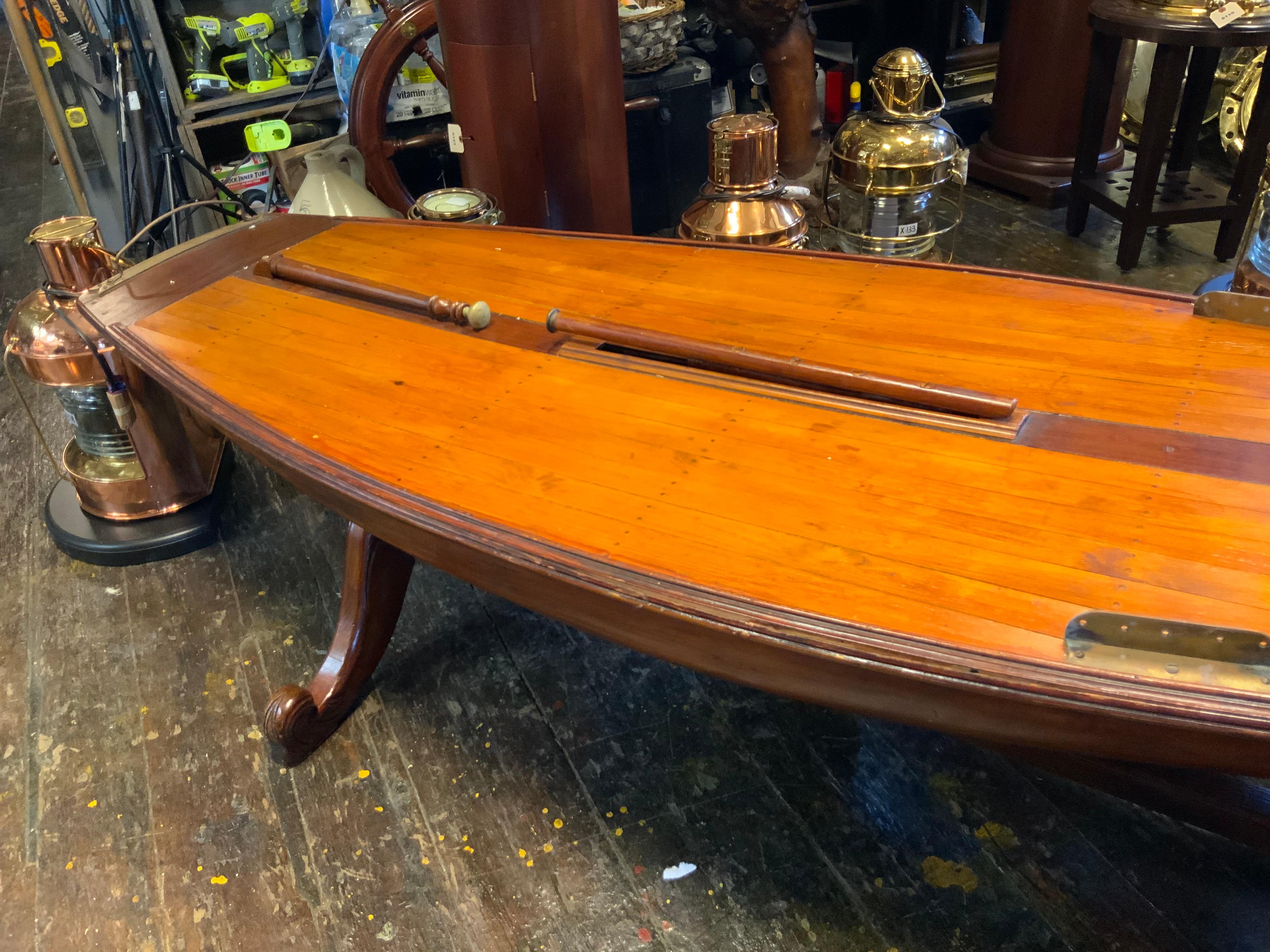 Late 19th Century Ten Foot Yacht Table from Nineteenth Century Model