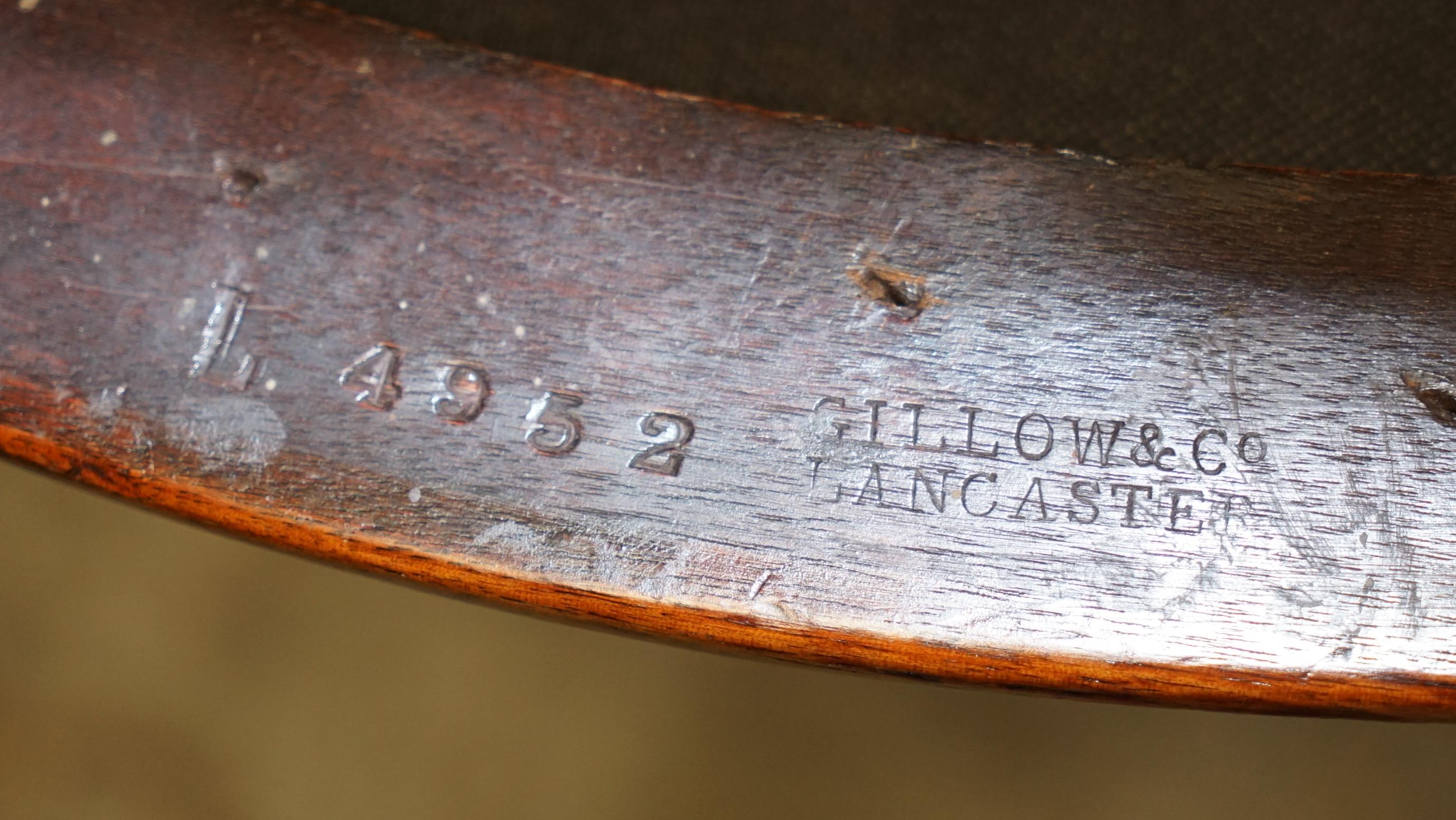 We are delighted to offer for sale this absolutely stunning suite of ten fully restored and stamped Gillows & Co of Lancaster and London dining chairs in American Walnut

These chairs have been on a journey, a very expensive journey. They came to me