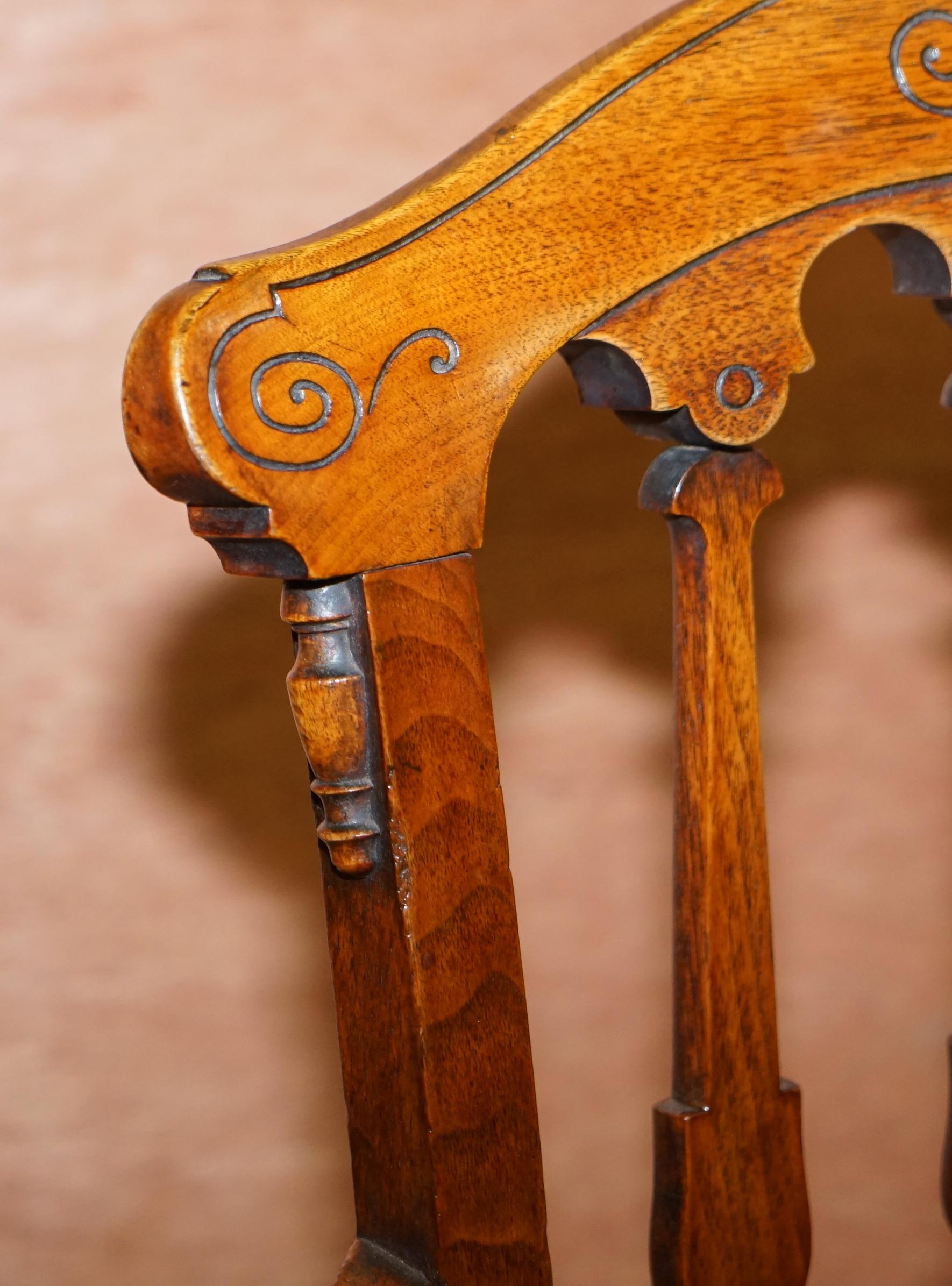 18th Century Ten Fully Restored Gillows & Co Lancaster and London Georgian Dining Chairs 10