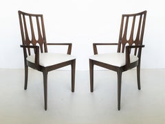 Dieci sedie da pranzo Broyhill "Brasilia", moderne e di metà secolo