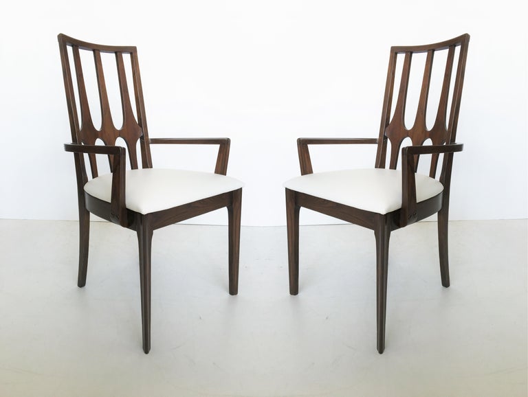 Ten MidCentury Modern Broyhill "Brasilia" Dining Chairs For Sale at