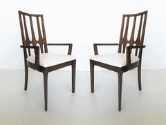 Ten Mid-Century Modern Broyhill "Brasilia" Dining Chairs