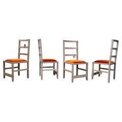 Ten Monolith Ladderback Dining Chairs by Morgan Spaulding for Phaedo