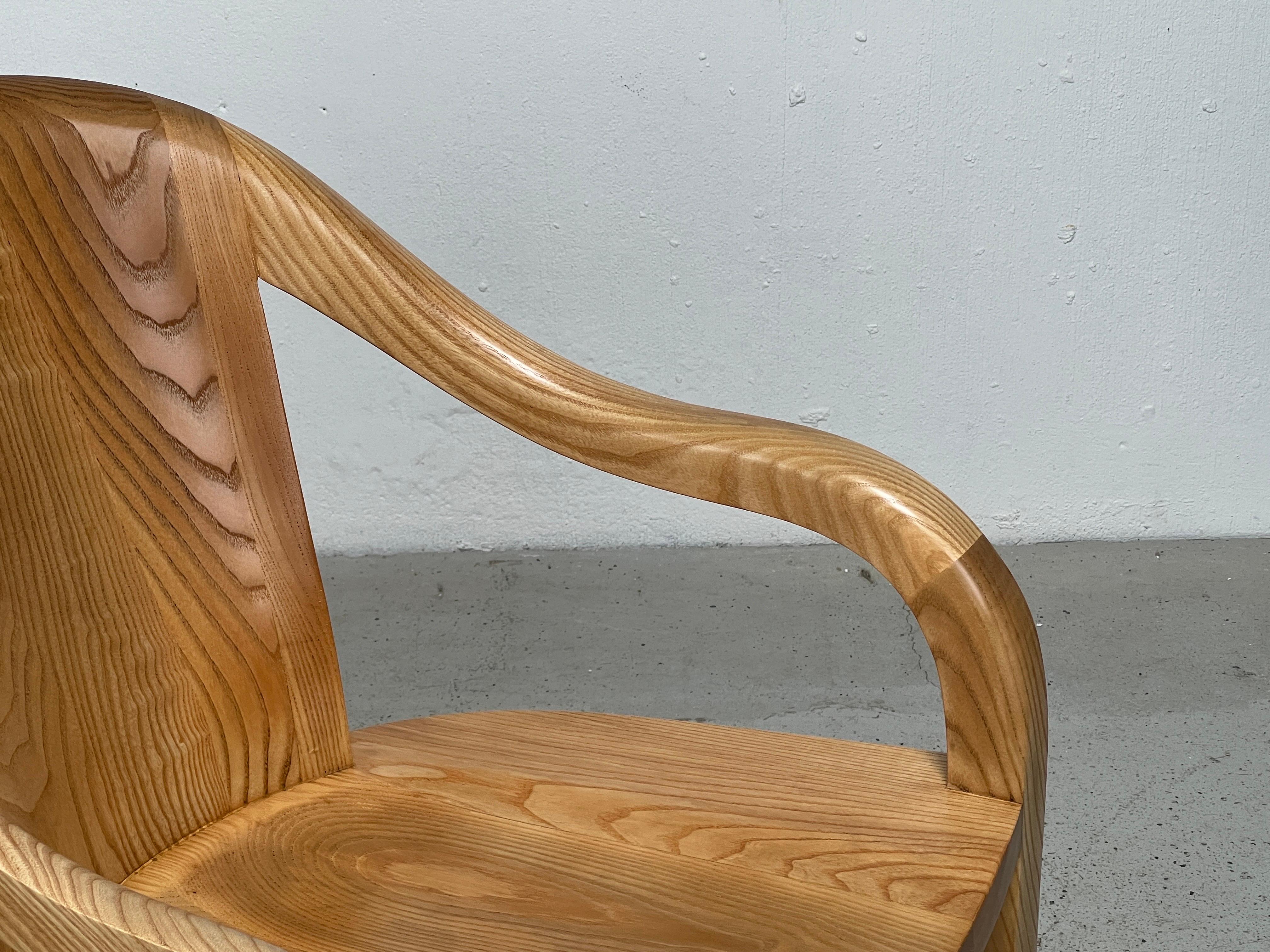 Ten Oak 'University' Chairs by Ward Bennett for Brickel 10