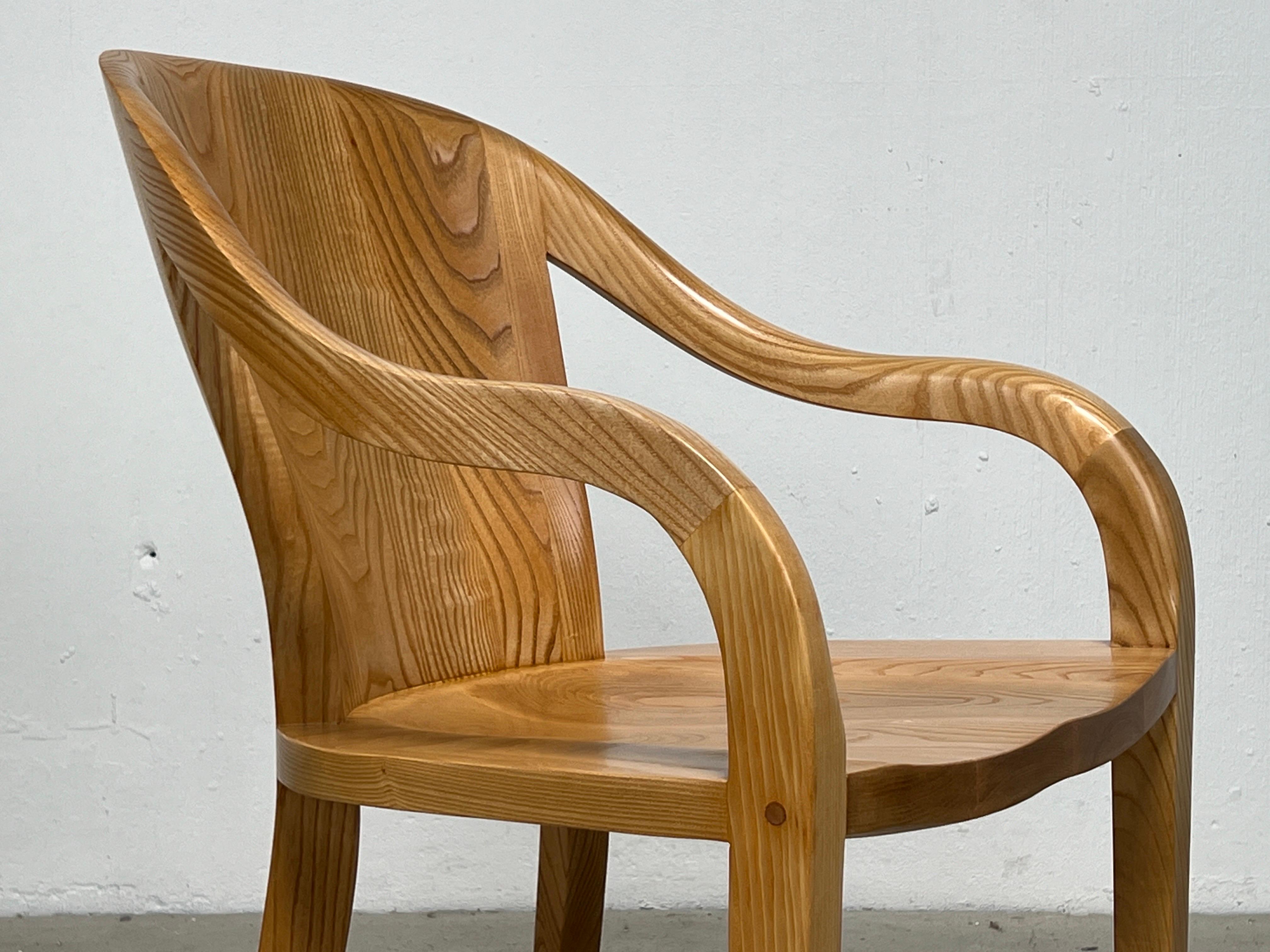 Ten Oak 'University' Chairs by Ward Bennett for Brickel 12