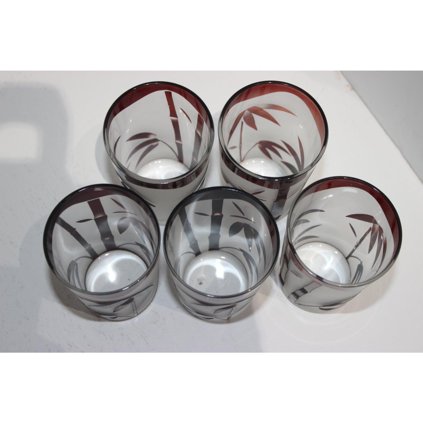 Ten-Piece Bohemian Glass Decanter Set 1