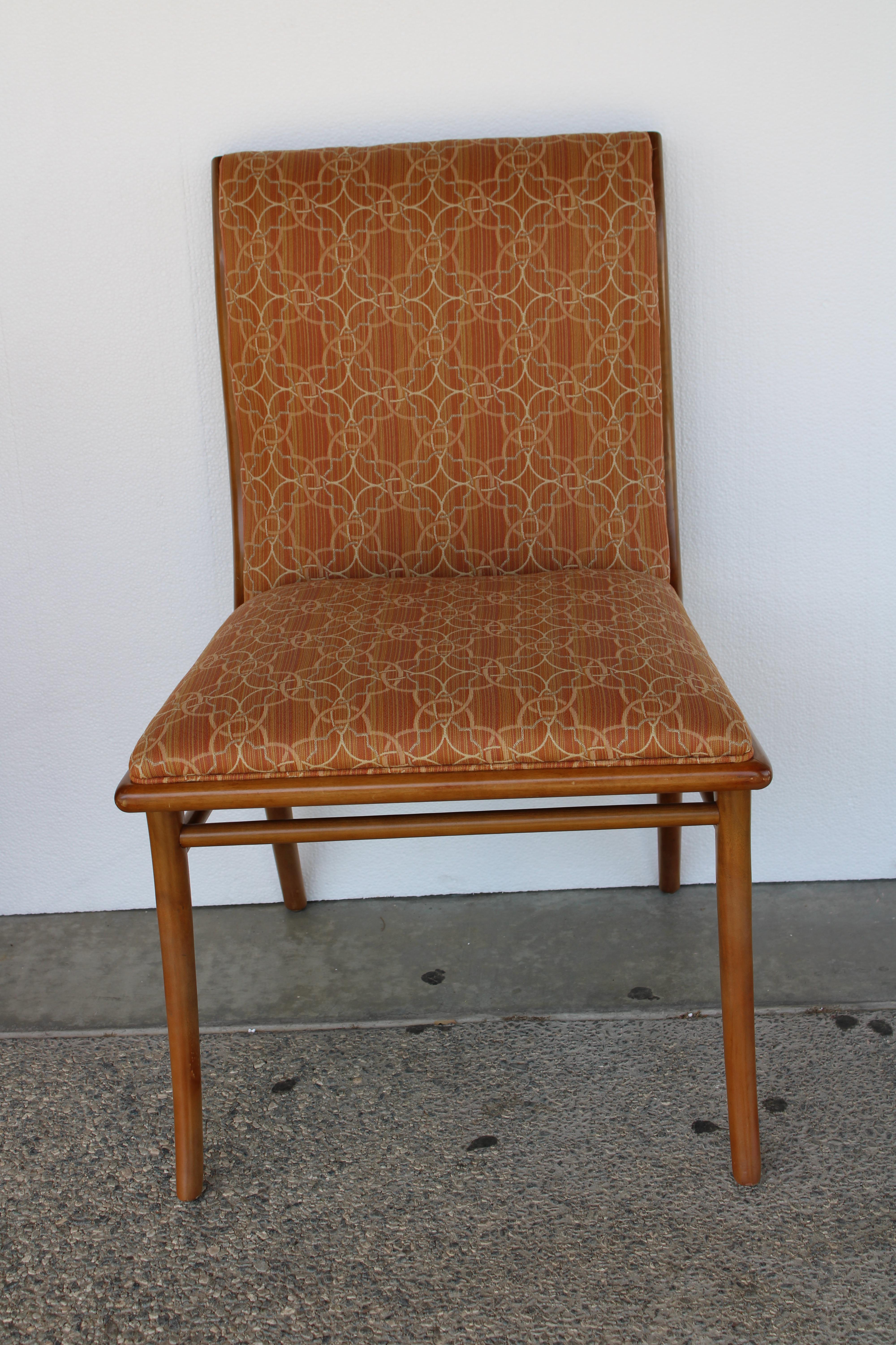 Ten Saber Leg Dining Chairs by T.H. Robsjohn-Gibbings for Widdicomb  4