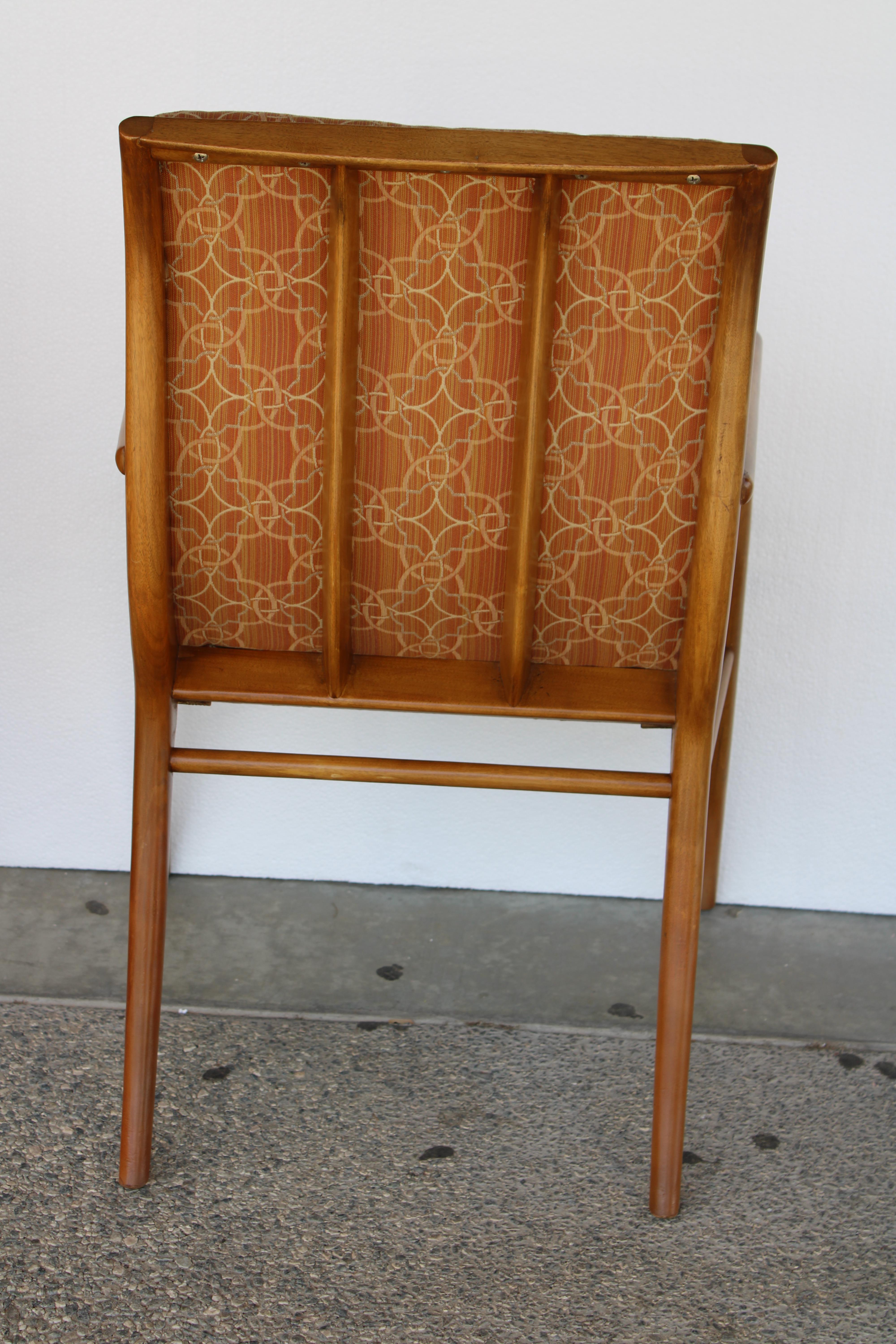 Ten Saber Leg Dining Chairs by T.H. Robsjohn-Gibbings for Widdicomb  For Sale 2