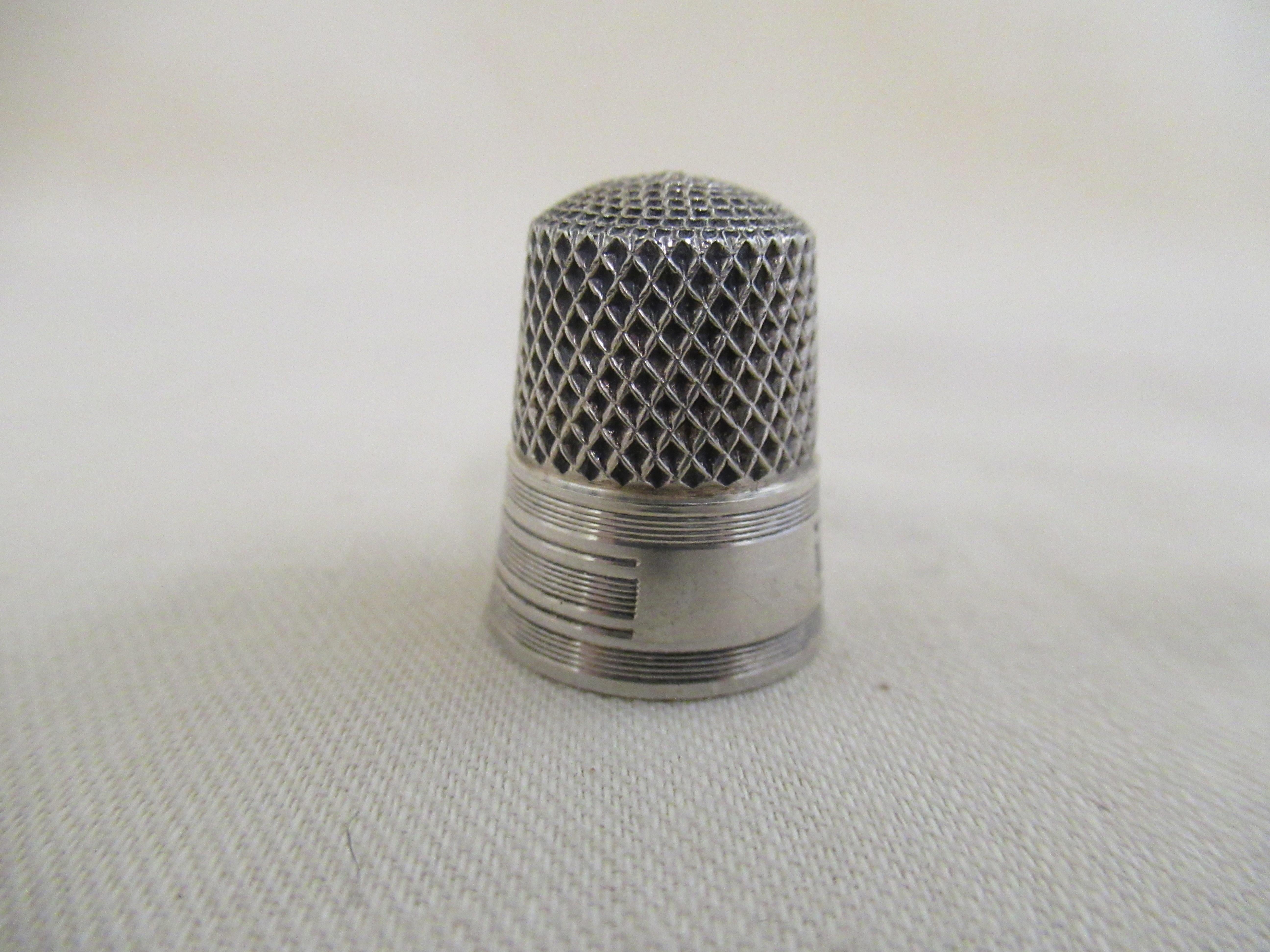 Ten Sterling Silver Thimbles, an Amazing Start of a Fantastic Collection For Sale 2